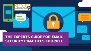The Experts Guide for Email Security Practices for 2021