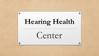 Get Hearing Loss Test in Oak Brook