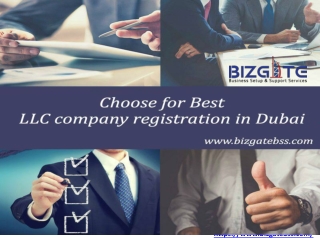 LLC Company cost in Dubai