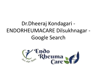 Rheumatologist in hyderabad