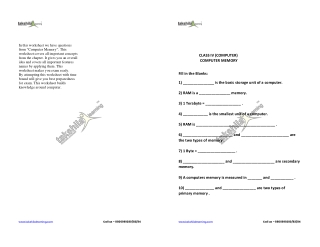 CBSE-Class-4-Computers-Worksheets-pdf