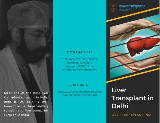 Top Liver Transplant In Delhi