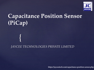 Capcitance Position sensor