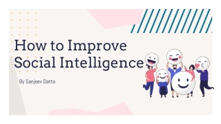 How To Improve Social Intelligence