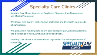 Learn About Chronic Pain and It's Treatment