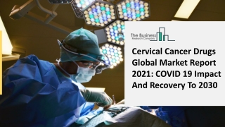 Cervical Cancer Drugs Market Growth, Size, SWOT And Key Players 2021-2025