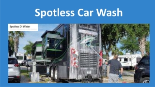 spotless car wash