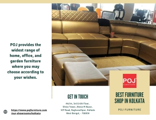 Visit The Best Furniture Shop in Kolkata