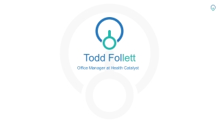 Todd Follett - Versatile and Experienced Office Manager