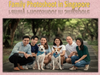 Family Photoshoot in Singapore