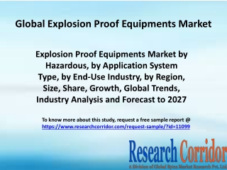 Explosion Proof Equipments Market by Hazardous, by Application System Type, by End-Use Industry, by Region, Size, Share,