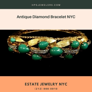 Antique Diamond Bracelet NYC