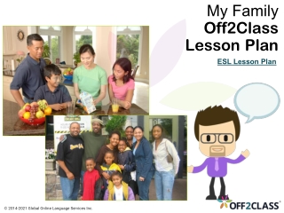 Speaking - My Family - Free ESL Lesson Download by Off2Class