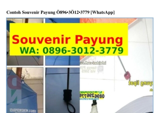 Contoh Souvenir Payung O896_3O12_3779(whatsApp)