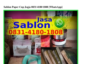 Sablon Paper Cup Jogja Ö831 418Ö 18Ö8(whatsApp)