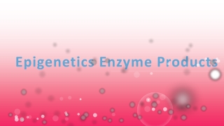 Epigenetics Enzyme Products