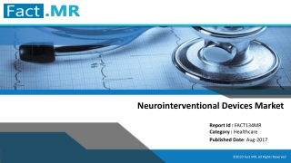 High Demand for Neurointerventional Devices in the Pharmaceutical Industry