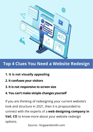 Top 4 Clues You Need a Website Redesign