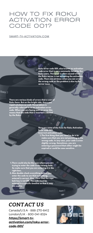 How to Fix Roku Error Code 001 - Quick Guide