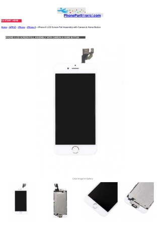 IPHONE 6 LCD SCREEN & TOUCH DIGITIZER