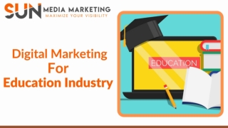 Digital Marketing And SEO Services for Education Industry