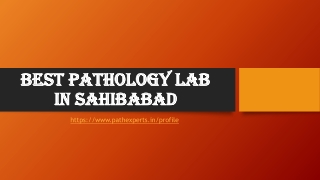 Best pathology lab in Sahibabad