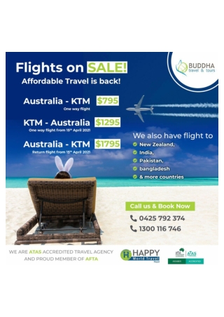 Flights to Kathmandu on SALE