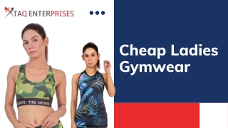 Cheap Ladies Gymwear-taqenterprises