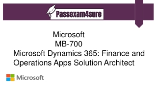 Up to Date Microsoft MB-700  Exam Q&A with 100% Success Guarantee |PassExam4Sure