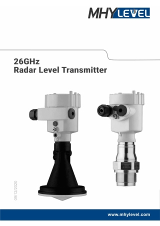 MHYlevel 26ghz high frequency radar level transmitter seal01 Suppliers,Traders,Dealers in India