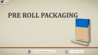 Get Pre roll packaging With free Shipping in USA