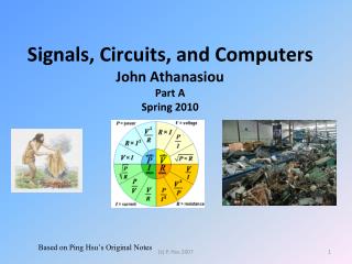 Signals, Circuits, and Computers John Athanasiou Part A Spring 2010