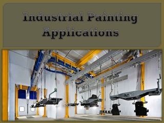 Industrial Painting Applications