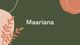 Opera Singer Maariana