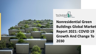 2021 Impact Of Covid-19 On The Nonresidential Green Buildings Market Growth And Trends