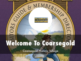 Information Presentation Of Coarsegold