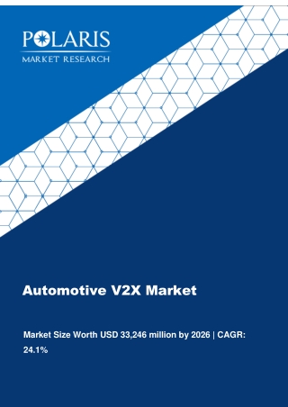 Automotive V2X Market By Communication Type (Vehicle-To-Vehicle, Vehicle-To-Infrastructure, Vehicle-To-Cloud, Vehicle-To