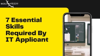 7 Essential Skills Requied By IT Applicant