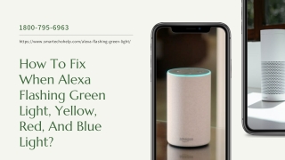 Quick Fix Why Alexa Flashing Green Light 1-8007956963 Alexa Won’t Turn Green Light Call Now