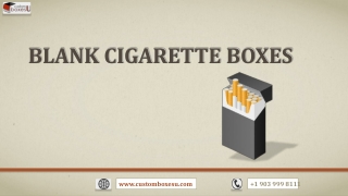 Blank cigarette boxes at Best Price in London, UK