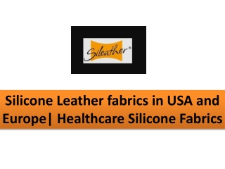 Silicone leather