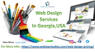 Best Web Design Services in Georgia, USA