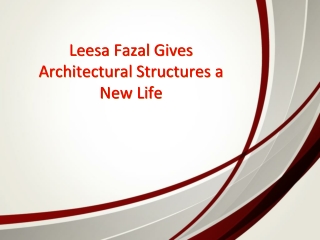 Specialist Architect Designers- Leesa Fazal Las Vegas