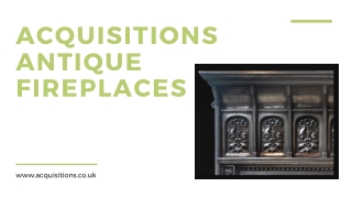 Antique Fireplaces London