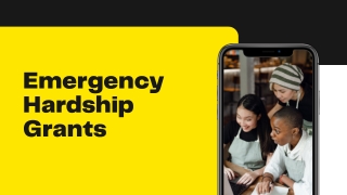 Emergency Hardship Grants: All You Need to Know