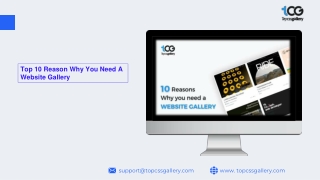 Top 10 Reason Why You Need A Website Gallery