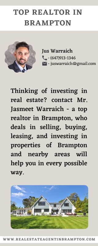 Top Realtor in Brampton