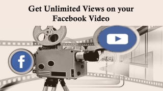 Is Getting Real FB Video Views Tough?