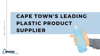 CAPE TOWN'S LEADING PLASTIC PRODUCT SUPPLIER