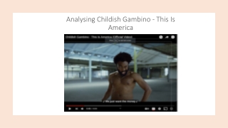 this is america